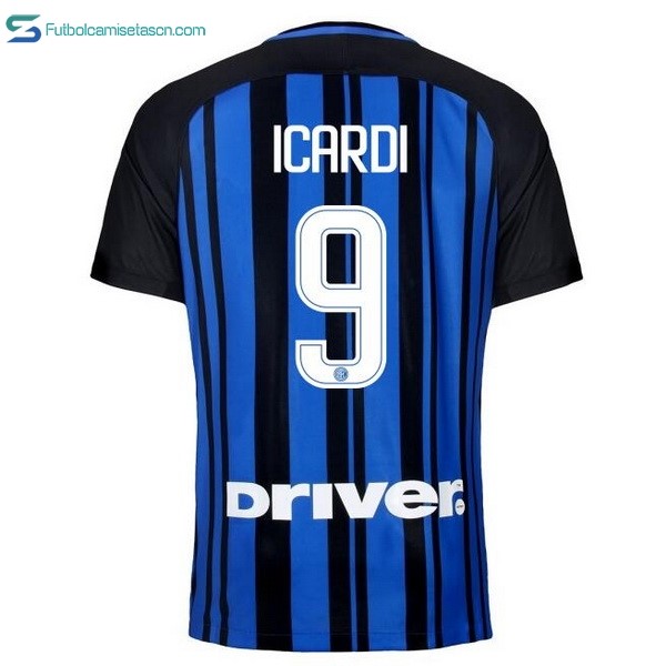 Camiseta Inter 1ª Icardi 2017/18